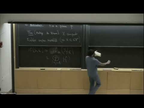 Bhargav Bhatt - Prismatic cohomology and applications: Overview