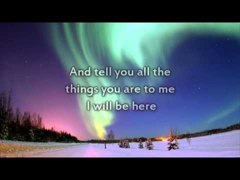 Steven Curtis Chapman - I Will Be Here - Instrumental with lyrics
