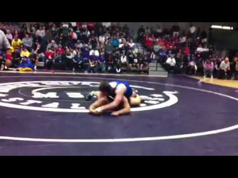 Central Section Masters wrestling: 285-pound final