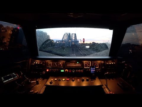 Train Driver's POV Almere - Amsterdam ICM 2017
