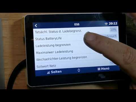 Lifepo4 Speicher Victron Steuerung  Netzautarkie DIY Remote Konsole Heimspeicher AC DC Quattro Ess 😊
