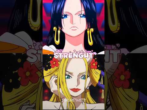 Boa Hancock Vs Black Maria Who Wins!?🗣️🗣️🗣️ #onepiece #strongestonepiececharacters #comparison#anime