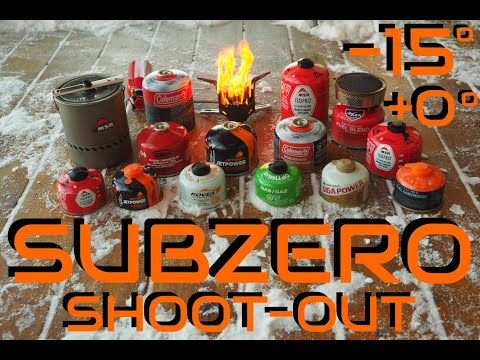 Sub-Zero Shootout - Stove Fuels Head to Head in Cold Weather!