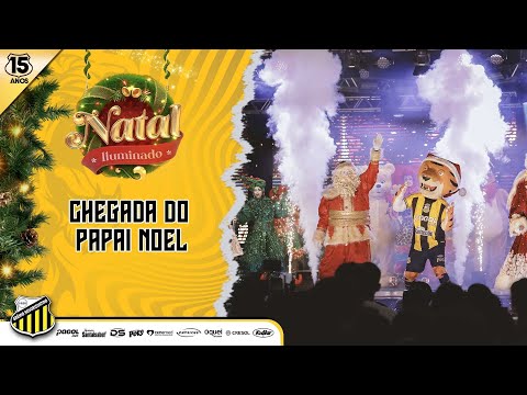 🟨⬛️ ILLUMINATED CHRISTMAS | Santa Claus' arrival at Jorjão brings together Novorizontino fans