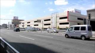 preview picture of video '春日井駅から勝川駅まで国道19号線を街歩き。 Walking Route 19 in Kasugai'