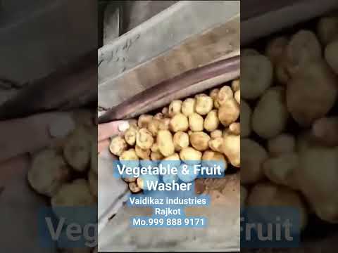 Ginger Washing And Peeling Machine