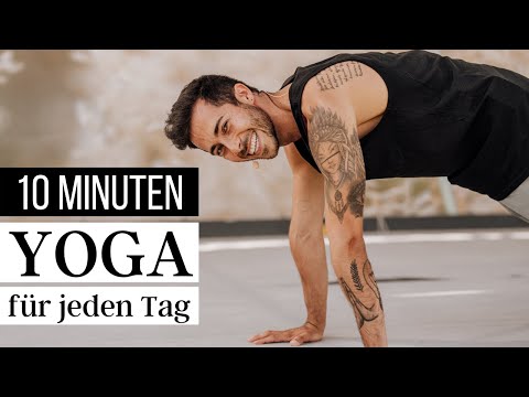 10 Minuten Yoga für jeden Tag (Dehnen für Anfänger auf Deutsch)