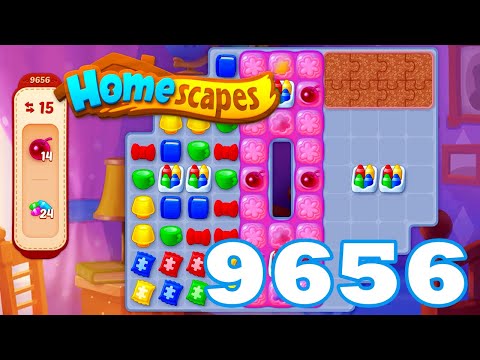 Homescapes Level 9656 HD | 3 - match puzzle game | Gameplay Walkthrough | android | GameGo Game IOS