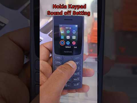 Nokia Keypad Sound off Setting #nokia #shorts #ytshorts