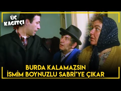 ÜÇ KAĞITÇI  - Sabri, Raziye'yi Rıfkı'dan Kıskanıyor!