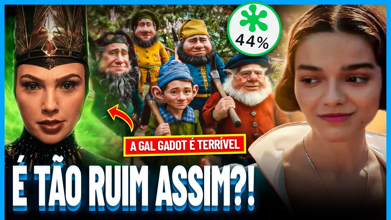 Branca de Neve já é o PIOR Filme de 2025? | Opinião COM Spoilers