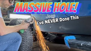 Jeep Wrangler TJ Fender REPAIR