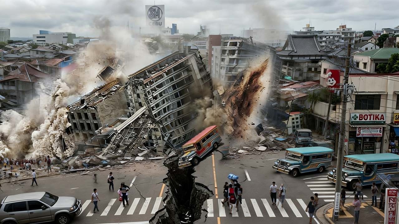Philippines in Chaos! Powerful Earthquake Hits Northern Cebu — Panic in the Streets!