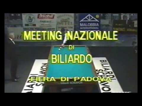 CAVAZZANA vs FORESTIERI - MEETING NAZIONALE BILIARDO PADOVA 1992 @TREDICALCIO