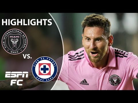 HIGHLIGHTS from Lionel Messi’s Inter Miami debut vs. Cruz Azul | ESPN FC