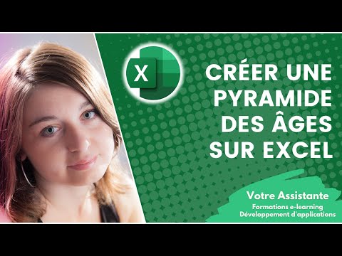 comment construire une pyramide des ages sur excel