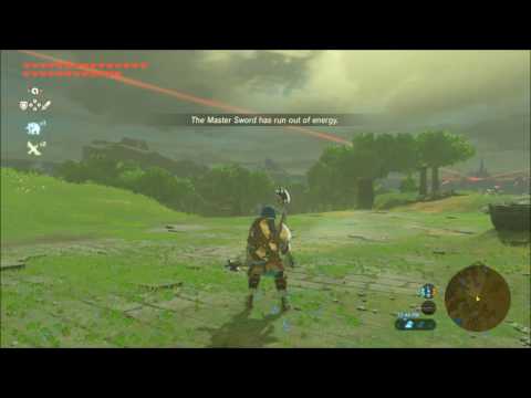 Zelda Breath of The Wild - Master Sword WAS fucking terrible