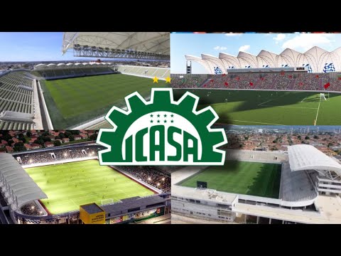 a SENSACIONAL Arena ROMEIRAO! R$:80 MILHÕES De Investimento! Novo Estádio do ICASA FC