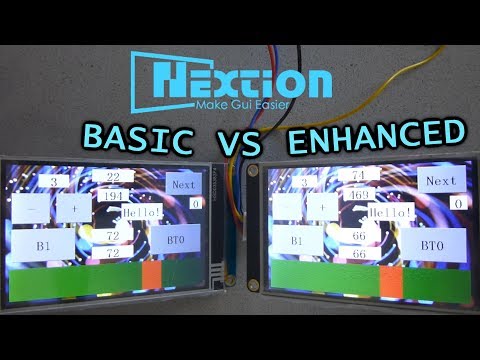 Nextion Display: Basic or Enhanced?