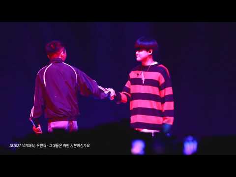 [FANCAM] 181027 VINXEN(빈첸), 우원재 - 그대들은 어떤 기분이신가요