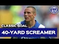 CRAZY 40 yard screamer! | Matthew Taylor goal | Sunderland 1-4 Pompey (2005)