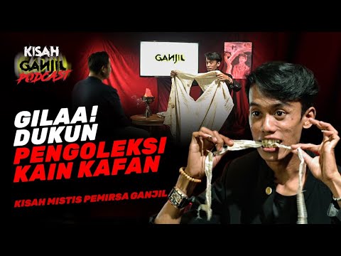 GILA! Dukun Ini Koleksi Banyak Kain Kafan, dari Tali Pocong Hingga Kain Lapisan M4y4t Dia Sikat!