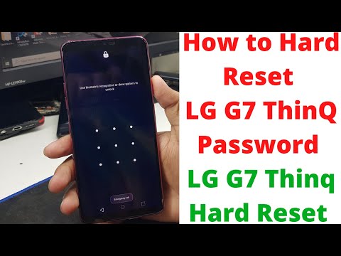 How to Hard Reset LG G7 ThinQ Password | lg g7 thinq  hard reset | lg g7 thinq how to hard reset