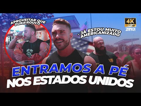 ENTRAMOS A PÉ NOS ESTADOS UNIDOS!
