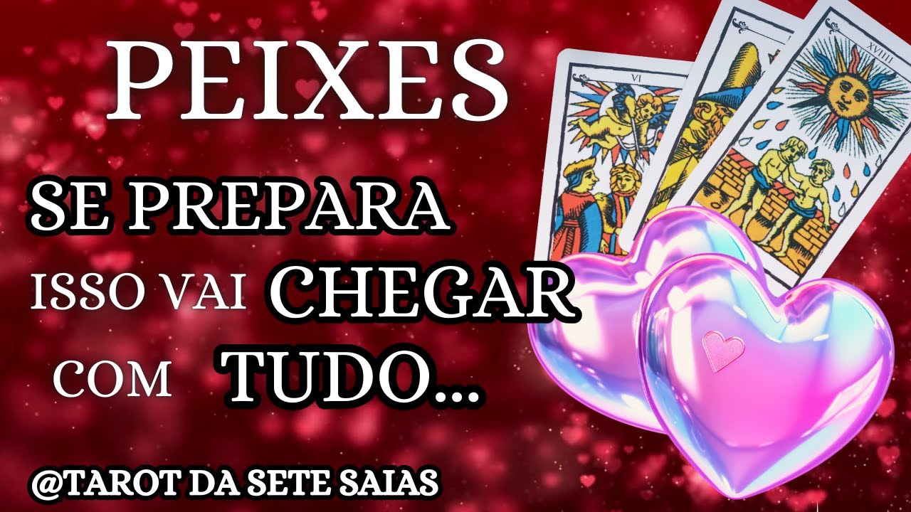 💕PEIXES💞LOUCURA😮ALGUEM VAI TE PROCURAR FAZENDO UM CONVITE💥MAS VOCÊ NEM IMAGINA O QUE VAI......