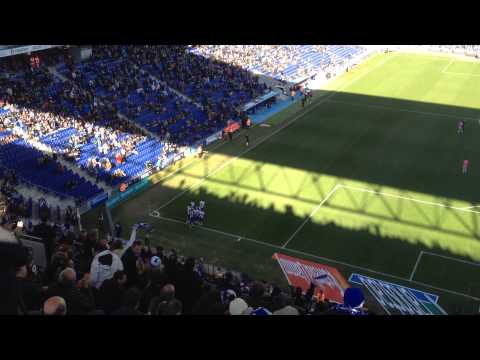 Gol de Sergio García de penalti Espanyol 1 Valladolid 0 - 22-12-2013
