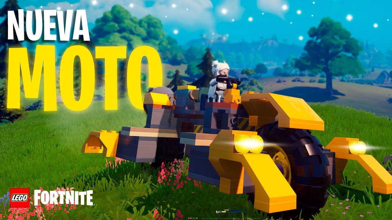COMO HACER una ¡MOTO! en LEGO FORTNITE