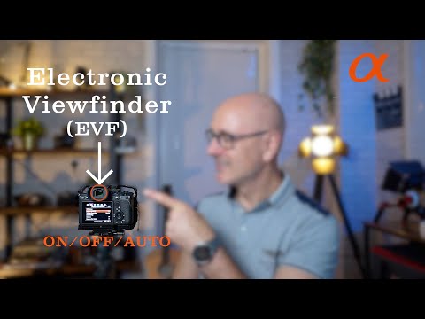 How To: Turn OFF Electronic Viewfinder EVF on Sony Cameras