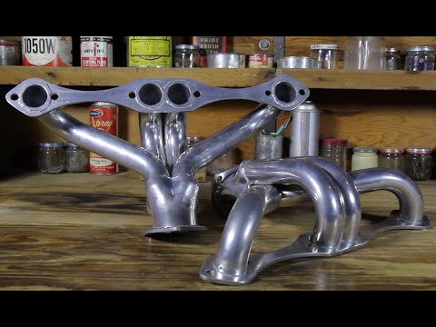Speedway Small Block Chevy Tight-Fit Block Hugger Headers, AHC Coated