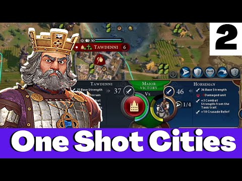 Byzantium Might Be Unfair Maybe - We OBLITERATE Every City In 50 Turns On Civ 6 Deity