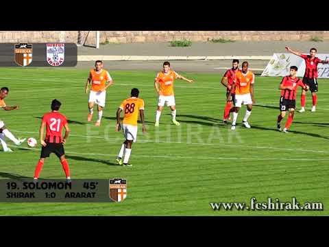 APL, round 04, 26.08.2017, Shirak 2:1 Ararat, highlights