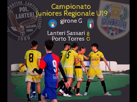 Campionato Juniores Regionale U19: Lanteri Sassari 8 - 0 Porto Torres