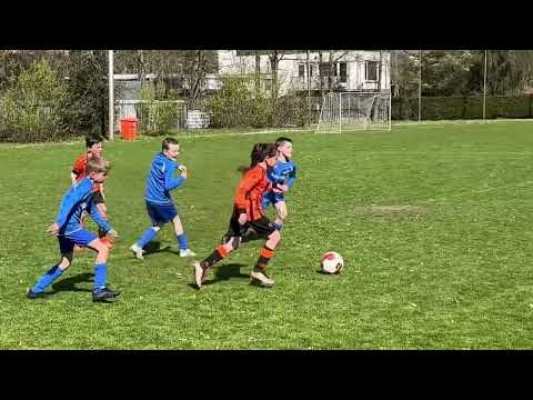 WSC JO10-1 — RKDVC JO10-2 zaterdag 15 april 2023 Waalwijk (veel goals!)