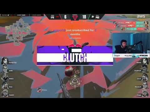 Tarik reacts to FPX Shao insane 3k Clutch vs Paper Rex - VCT Masters Copenhagen – Grand Final