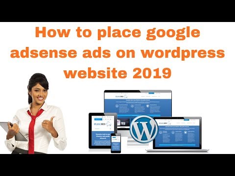 How to place google adsense ads on wordpress website 2019
