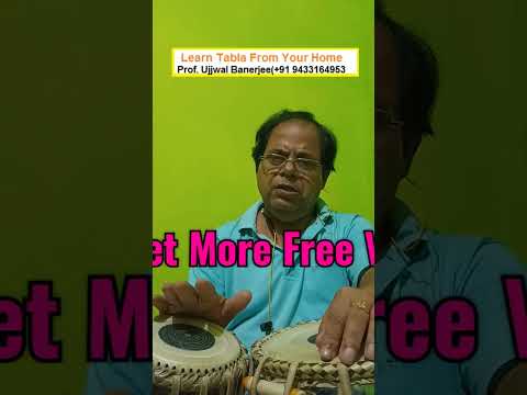 Free Online Tabla Training (Basic & Advance) by Professor Ujjwal Banerjee from Kolkata