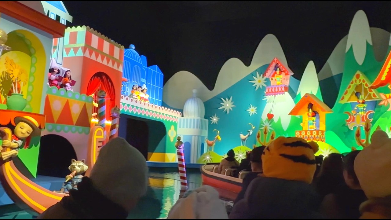 (TwT)v イッツ・ア・スモールワールド with グルート（2026.2.8撮影）