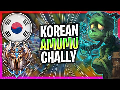 WHEN A KOREAN CHALLENGER PLAYS AMUMU JUNGLE!