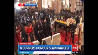 The Body of Kaweesi at Rubaga Cathedral: Anthony (widow's brother) Speaks out