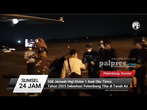 368 Jamaah Haji Kloter 1 Asal Oku Timur Tiba di Tanah Air