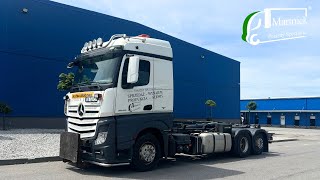 Camion ampliroll Mercedes-Benz Actros Hakowiec 6x2 à vendre - Image 4 | Autoline CI Camion ampliroll Mercedes-Benz Actros Hakowiec 6x2 | Image 4 - Autoline