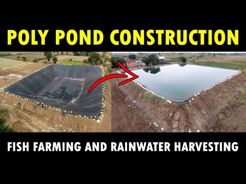 , title : 'POLY POND Construction / Installation | Poly pond for Fish Farming or Rainwater Harvesting'