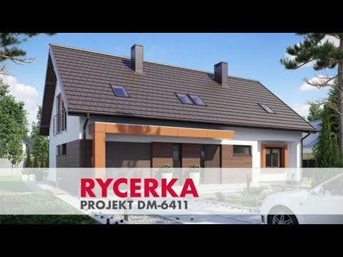 Projekt domu Rycerka - DM 6411