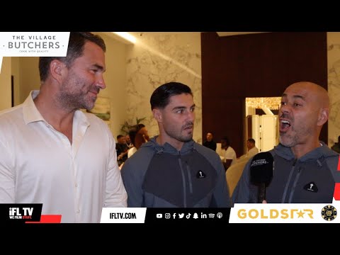 'YOU'RE F***** LYING' - EDDIE HEARN ARGUES WITH ADAM BOOTH & JOSH KELLY IN HEATED EXCHANGE IN RIYADH