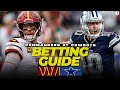 Commanders at Cowboys Betting Preview: FREE expert picks, props [NFL Week 4] | CBS Sports HQ