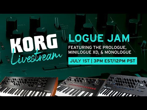 Korg Livestream - Logue Jam Session